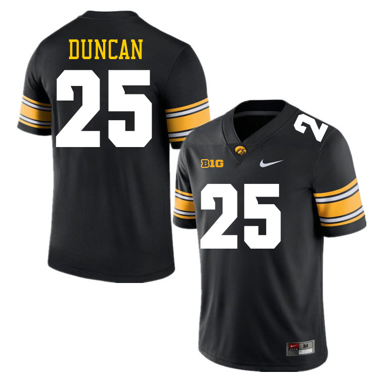 Randy Duncan Iowa Jersey,University Of Iowa Hawkeyes Fotoball Uniforms,Jersey,Gears-Black